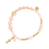 Bracciale elastico con charm caramella Cherie - Rosa - Sodini Bijoux