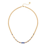 Collana corta anellini cilindretto Agafay - Oro - Sodini Bijoux