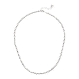 Collana corta mini sfere sfaccettate Agafay - Argento - Sodini Bijoux