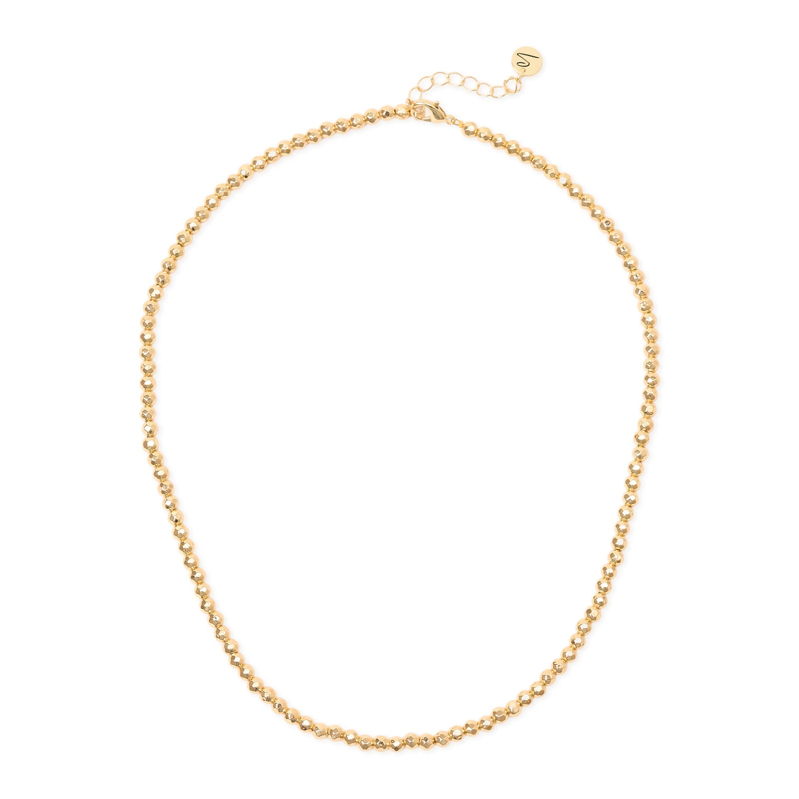 Collana corta mini sfere sfaccettate Agafay - Oro - Sodini Bijoux