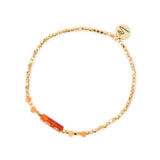 Bracciale elastico cubetti esagonali Agafay - Oro - Sodini Bijoux