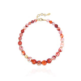 Girocollo in agata Nirvana - Marrone - Sodini Bijoux