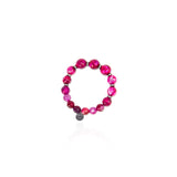 Bracciale in agata Nirvana - Fucsia - Sodini Bijoux