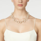 Girocollo a cerchi Drusilla - Bianco - Sodini Bijoux