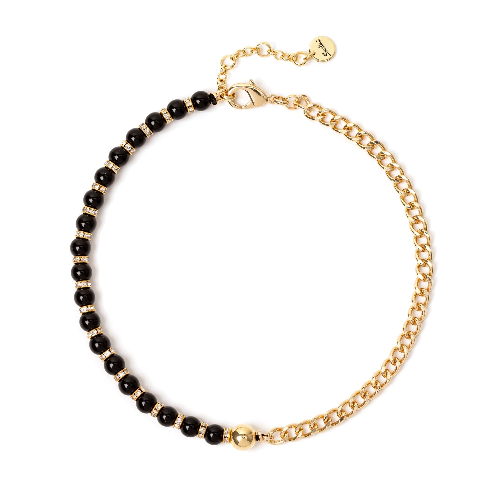 Girocollo a due lati Drusilla - Nero - Sodini Bijoux