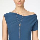 Collana lunga a cravatta Pompei - Argento - Sodini Bijoux