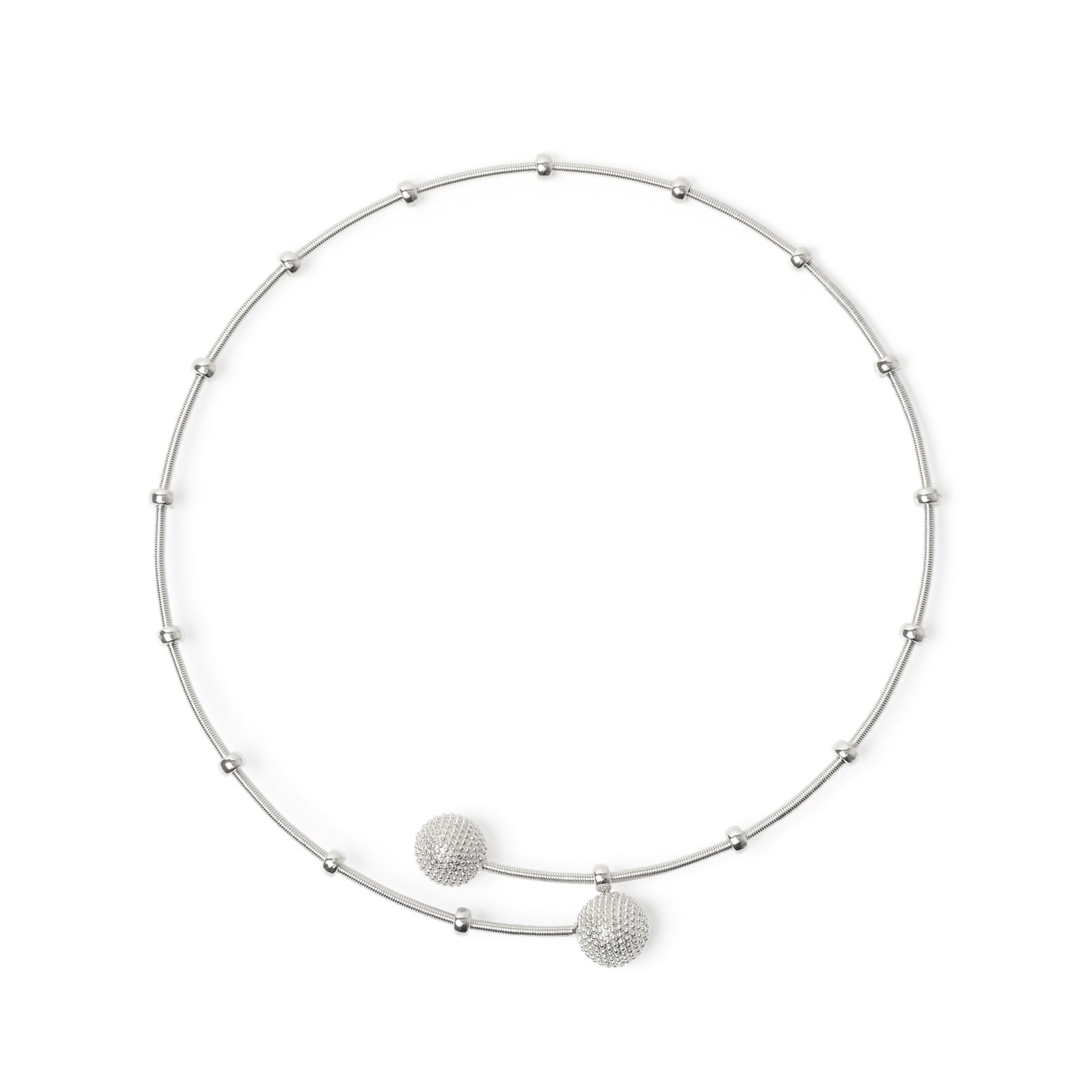 Collana corta a filo Pompei - Argento - Sodini Bijoux