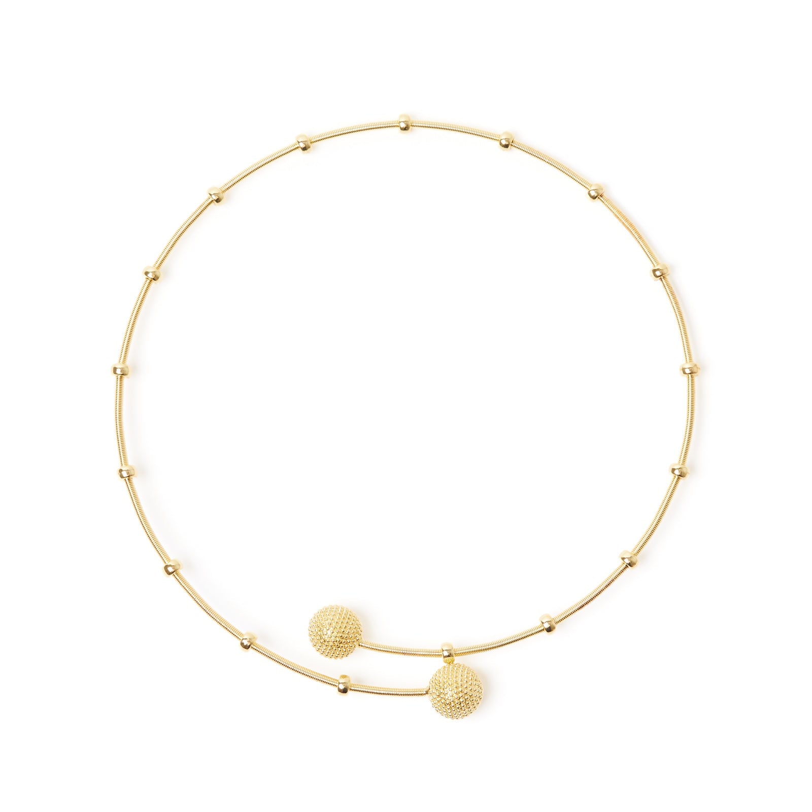 Collana corta a filo Pompei - Oro - Sodini Bijoux