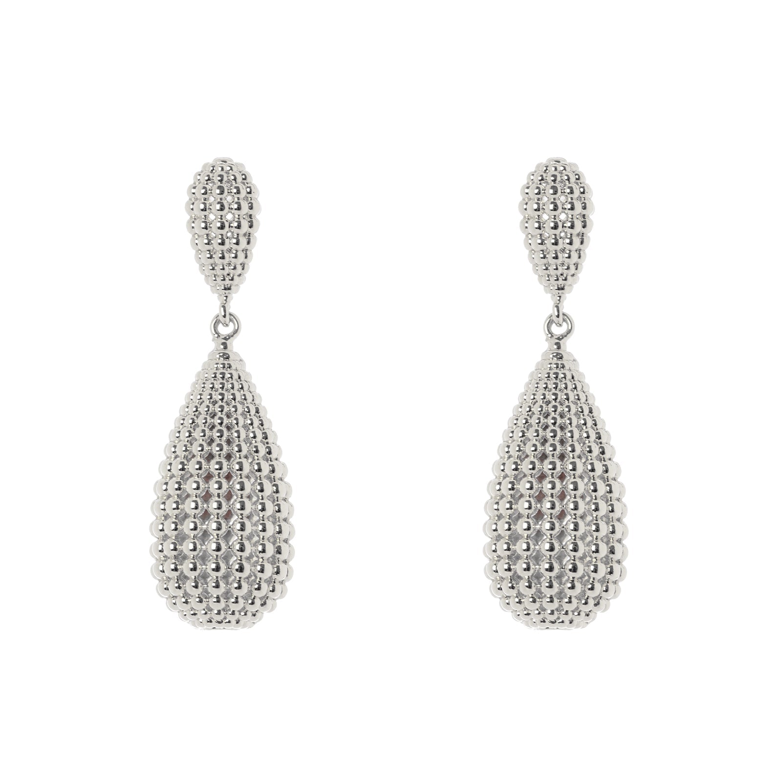 Orecchini a due gocce Pompei - Argento - Sodini Bijoux