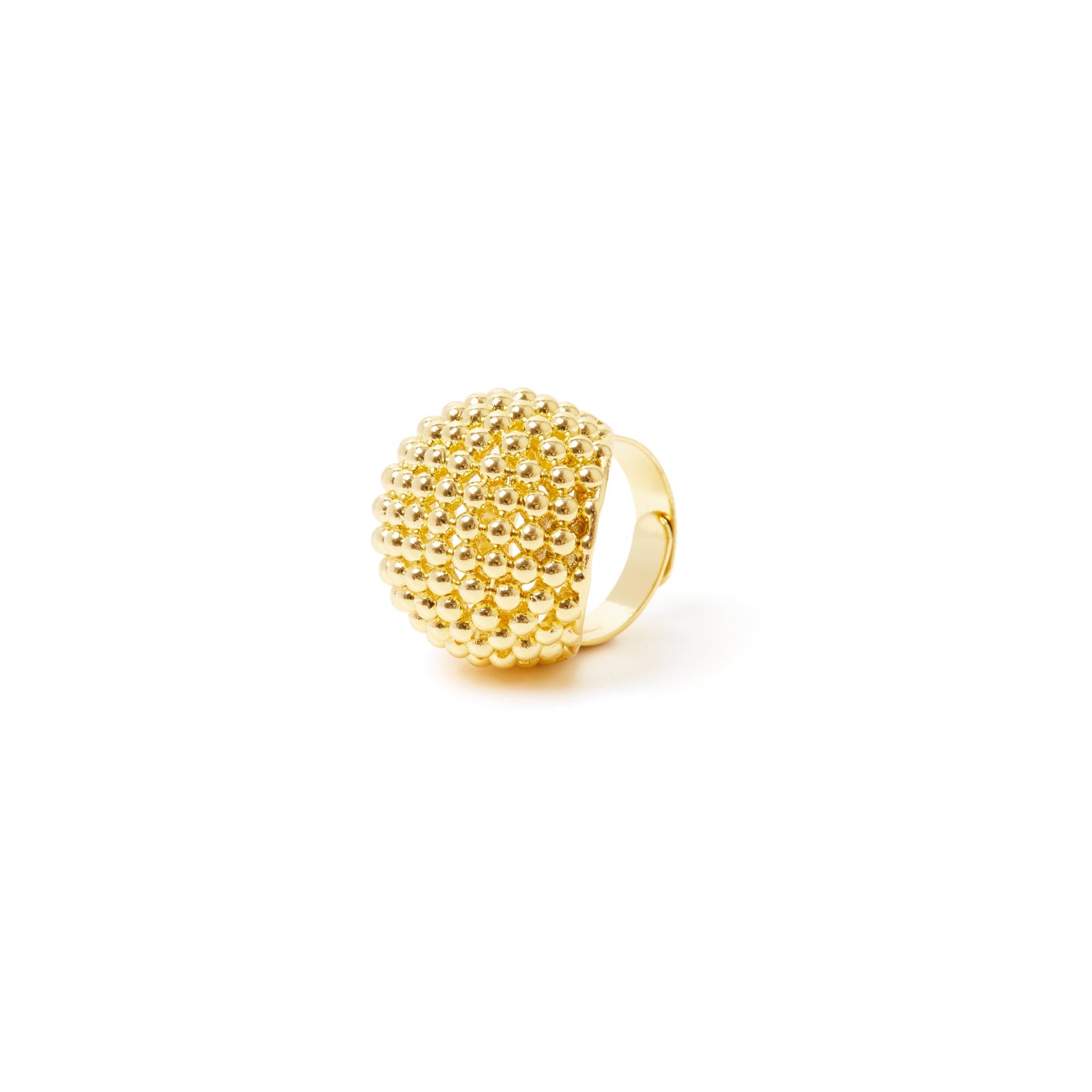 Anello a semi sfera Pompei - Oro - Sodini Bijoux