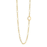 Collana lunga una maglia ovale Emilia - Bianco - Sodini Bijoux