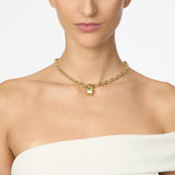 Catena con pendente e cristalli Emilia - Multicolor - Sodini Bijoux