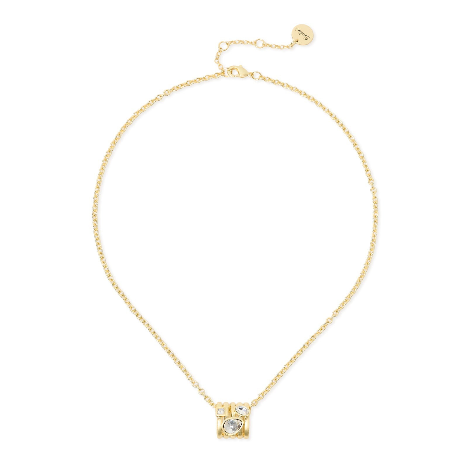 Collana corta cilindretto Emilia - Bianco - Sodini Bijoux