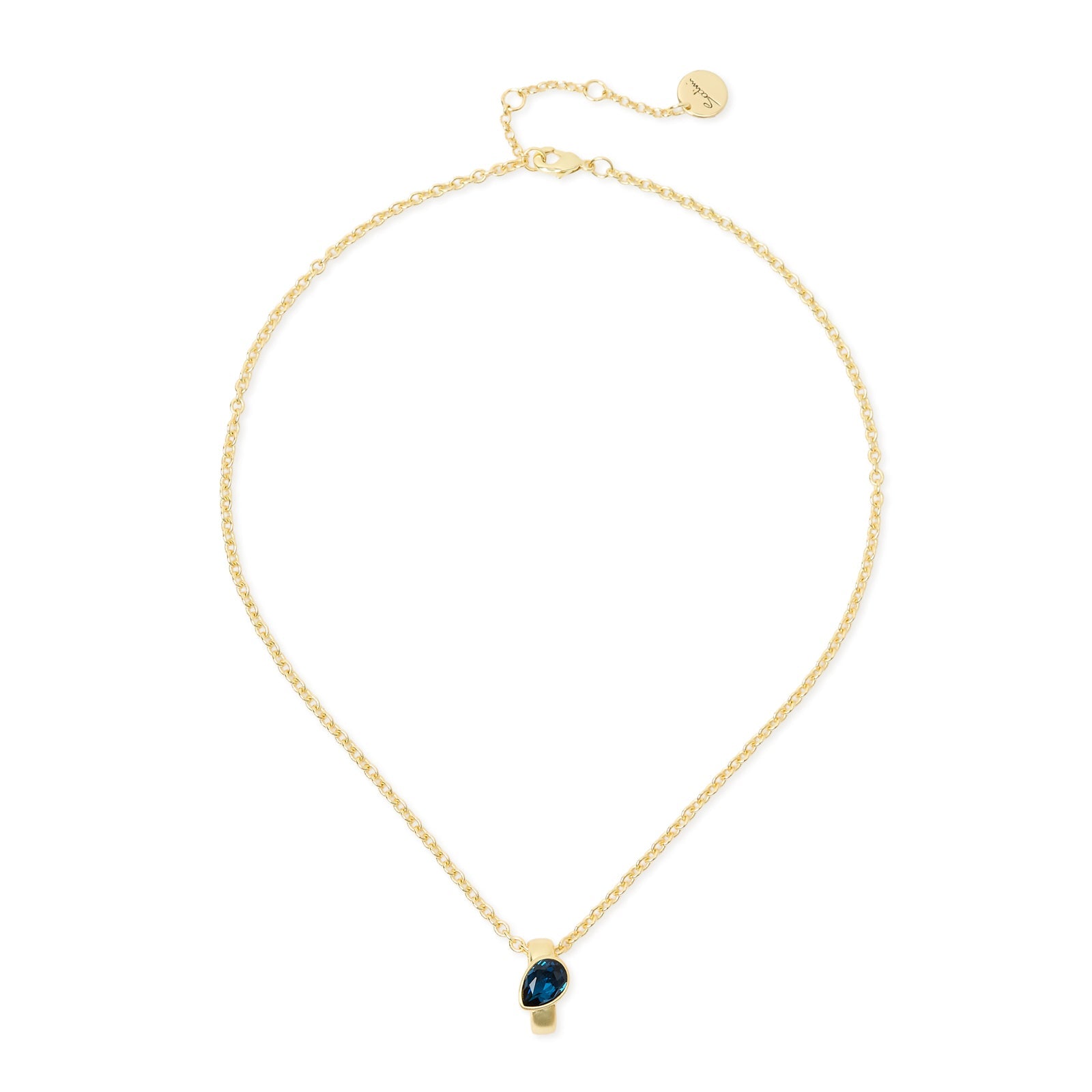 Collana corta anello goccia Emilia - Multicolor - Sodini Bijoux