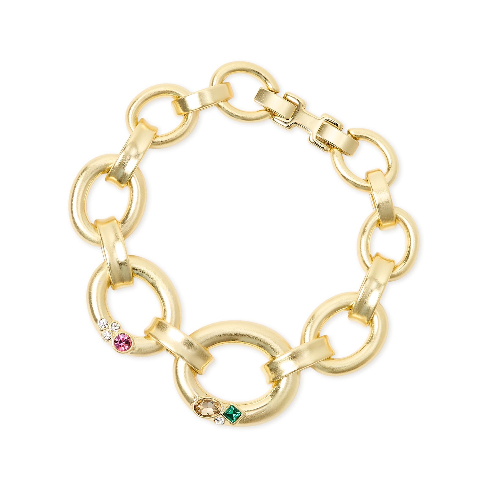 Bracciale grandi maglie ovali Emilia - Multicolor - Sodini Bijoux