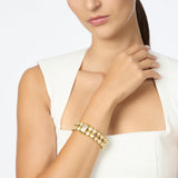Bracciale mini dischi Emilia - Bianco - Sodini Bijoux