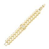 Bracciale mini dischi Emilia - Bianco - Sodini Bijoux