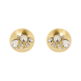 Orecchini cupola Emilia - Bianco - Sodini Bijoux