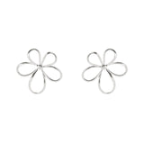 Orecchini a fiore Daisy - Argento - Sodini Bijoux