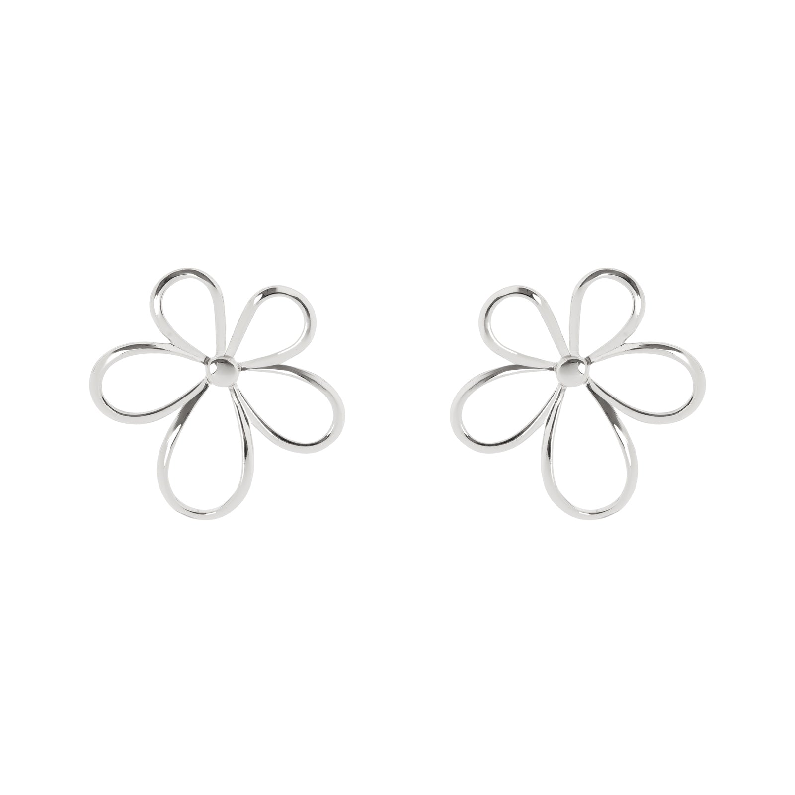 Orecchini a fiore Daisy - Argento - Sodini Bijoux