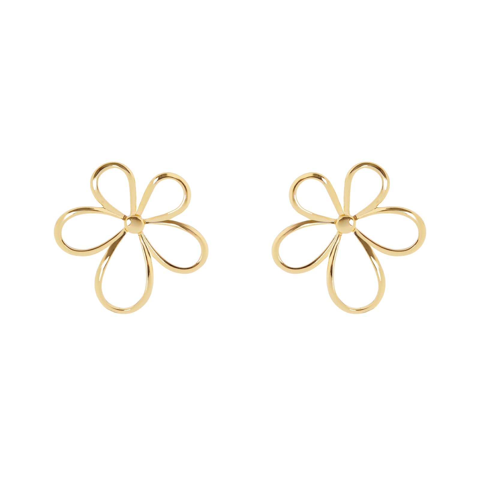 Orecchini a fiore Daisy - Oro - Sodini Bijoux