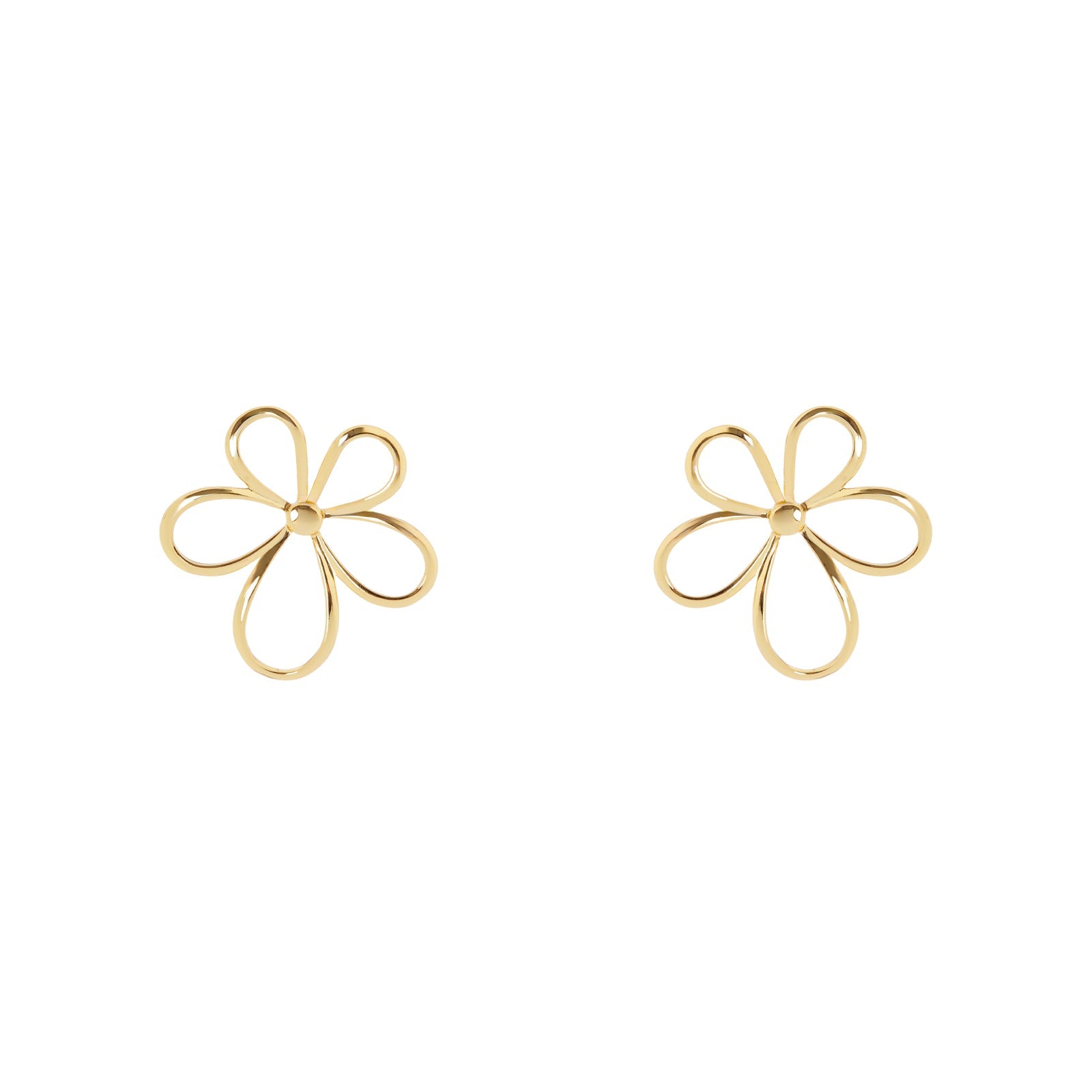 Orecchini a fiorellino Daisy - Oro - Sodini Bijoux