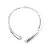 Collana semirigida con terminali di zirconi Livia - Argento - Sodini Bijoux