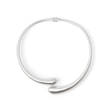 Collana semirigida profilo affusolato Livia - Argento - Sodini Bijoux