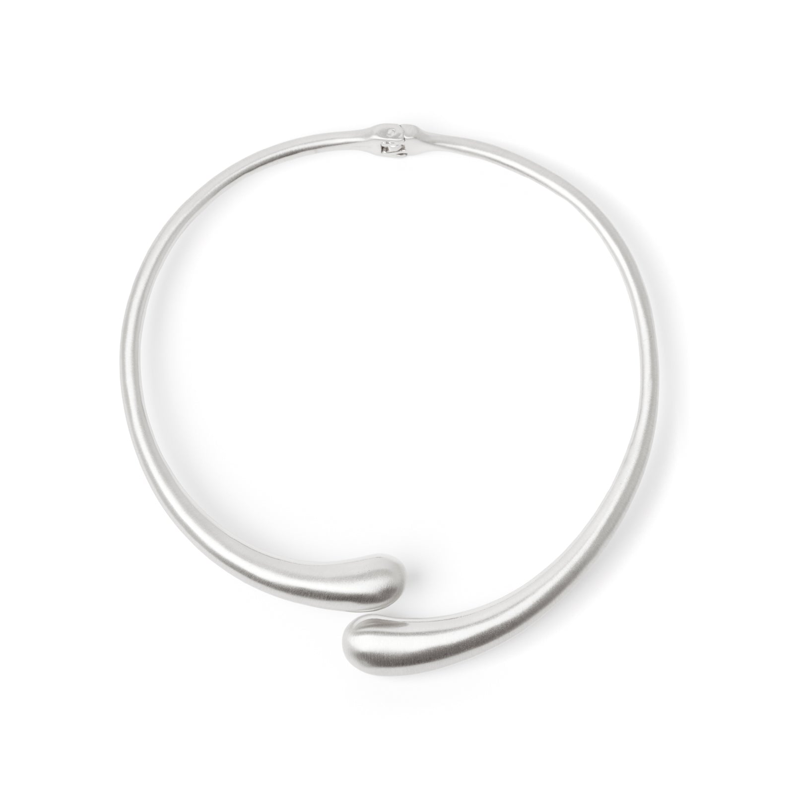 Collana semirigida profilo affusolato Livia - Argento - Sodini Bijoux