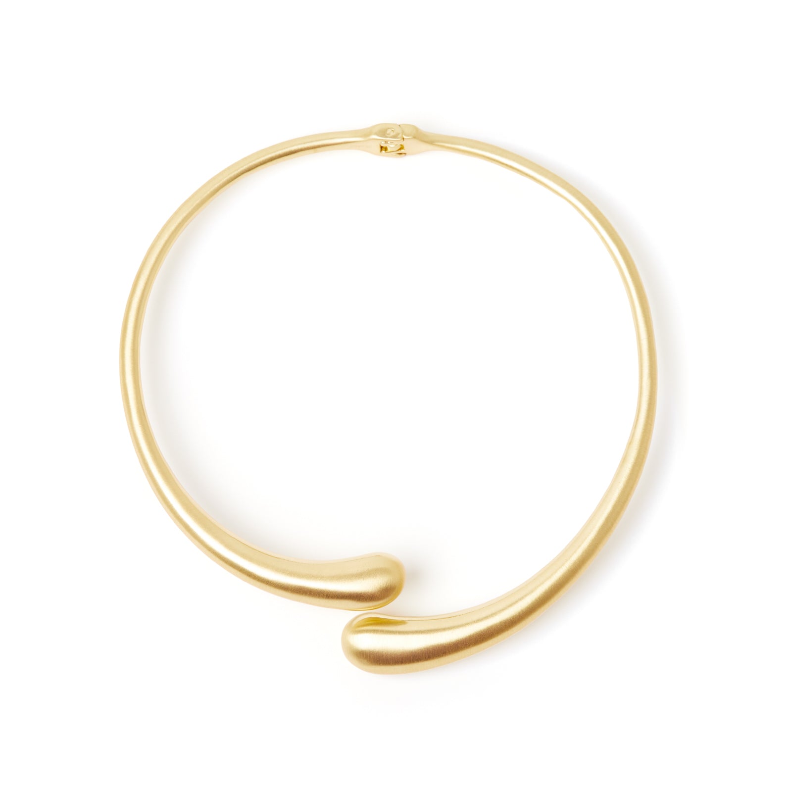 Collana semirigida profilo affusolato Livia - Oro - Sodini Bijoux