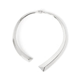 Collana semirigida profilo a tre lati Livia - Argento - Sodini Bijoux