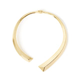 Collana semirigida profilo a tre lati Livia - Oro - Sodini Bijoux