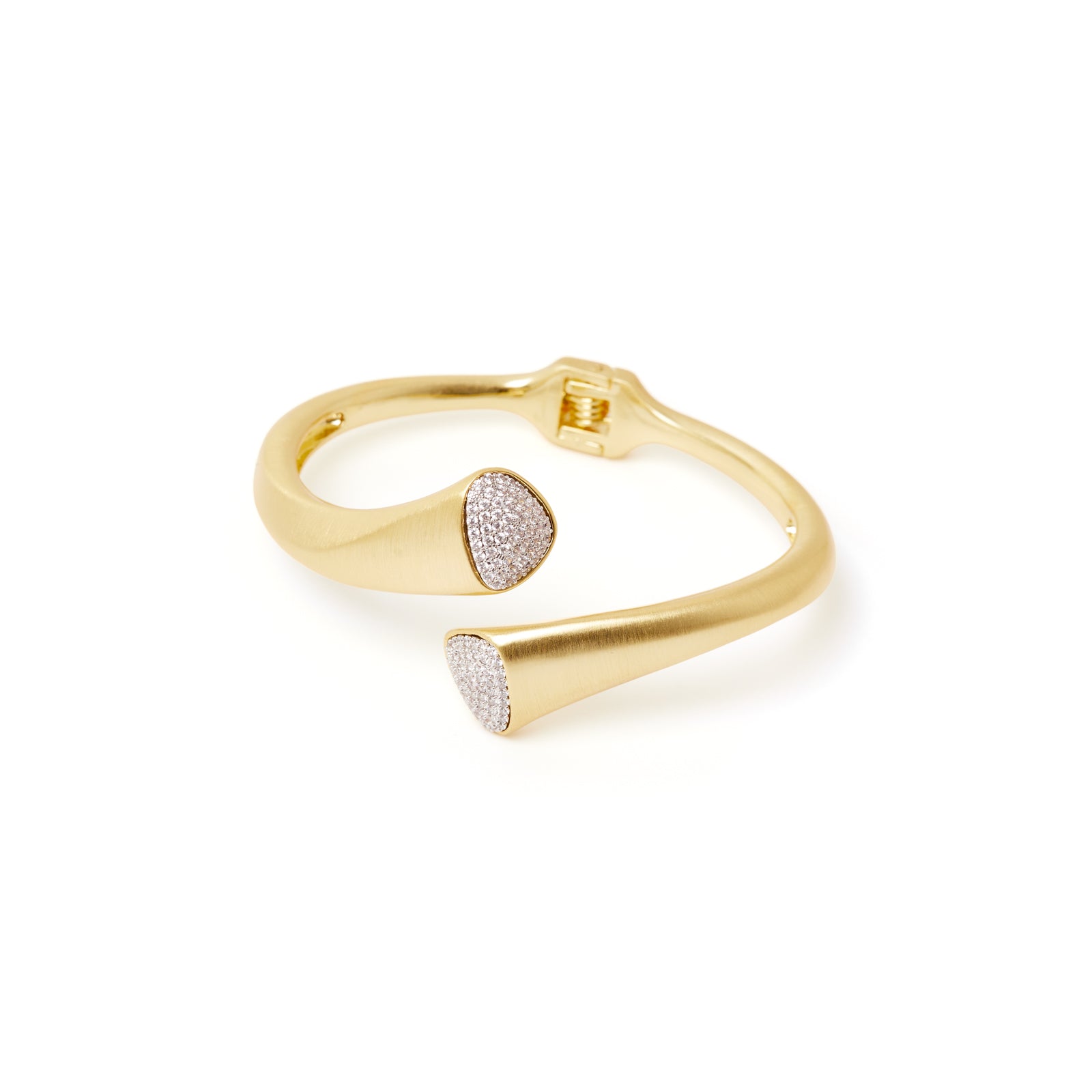 Bracciale semirigido con terminali di zirconi Livia - Oro - Sodini Bijoux