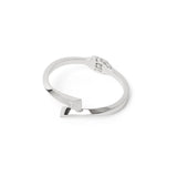 Bracciale semirigido con sezione quadrata Livia - Argento - Sodini Bijoux