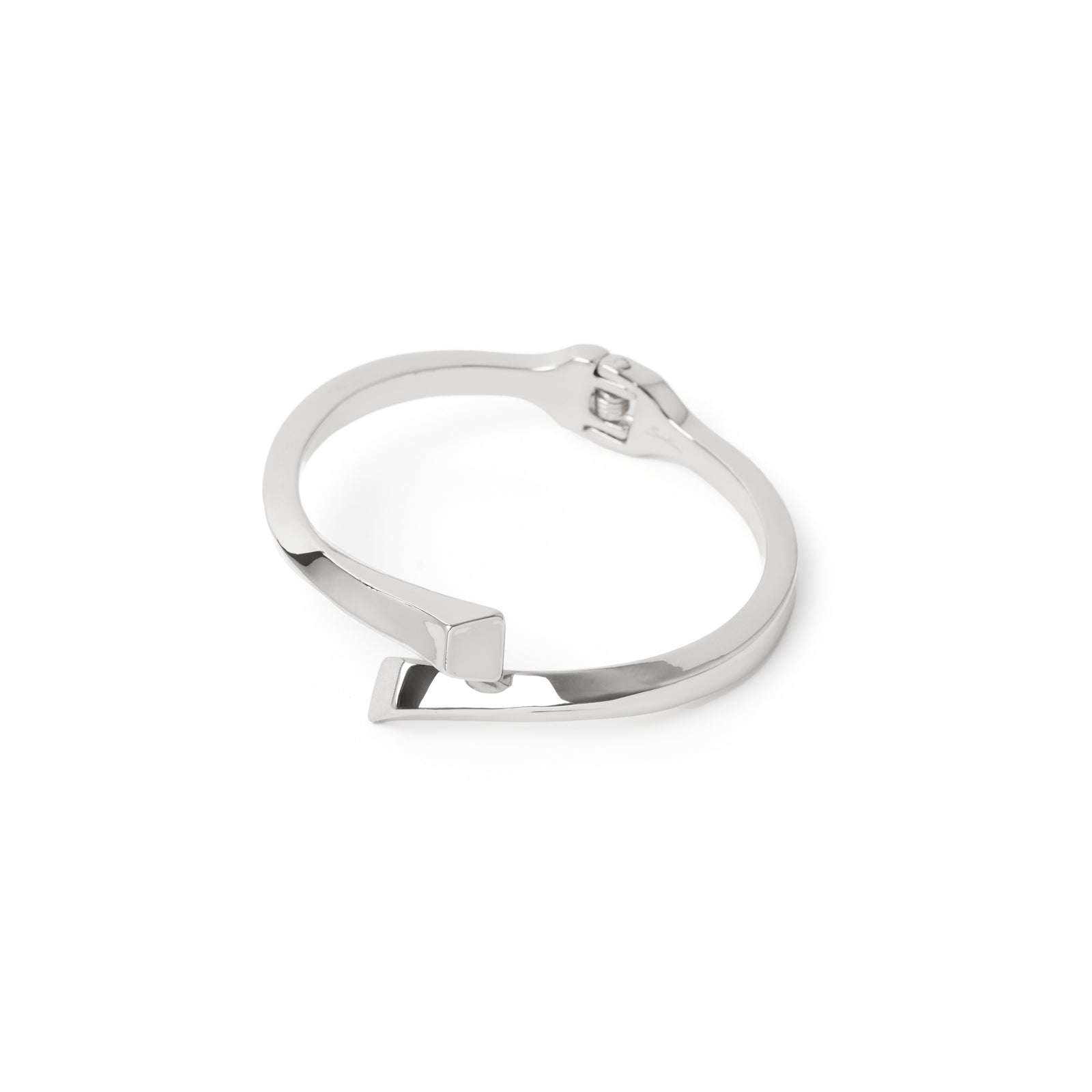 Bracciale semirigido con sezione quadrata Livia - Argento - Sodini Bijoux