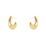 Orecchini a semicerchio affusolato Livia - Oro - Sodini Bijoux