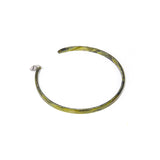 Piccolo chocker rigido in resina Heart Wind & Fire - Verde chiaro - Sodini Bijoux