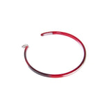 Piccolo chocker rigido in resina Heart Wind & Fire - Rosso - Sodini Bijoux