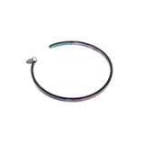 Piccolo chocker rigido in resina Heart Wind & Fire - Verde - Sodini Bijoux