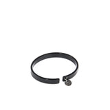 Piccolo bracciale rigido in resina Hear t Wind & Fire - Nero - Sodini Bijoux