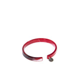 Piccolo bracciale rigido in resina Hear t Wind & Fire - Rosso - Sodini Bijoux