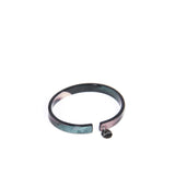 Piccolo bracciale rigido in resina Hear t Wind & Fire - Verde - Sodini Bijoux