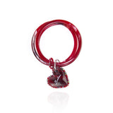 Bangle con charm a cuore Heart Wind & Fire - Rosso - Sodini Bijoux