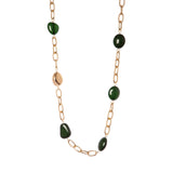 Collana a catena Land - Verde - Sodini Bijoux