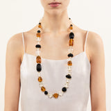 Collana Plissè - Arancio - Sodini Bijoux