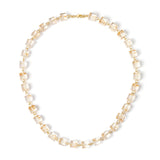 Collana corta a piccoli cubi Kaaba - Bianco - Sodini Bijoux