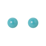 Orecchini a semi-sfera Queens - Turchese - Sodini Bijoux