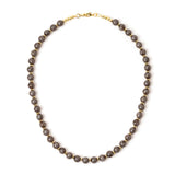 Collana corta a boule Ester - Grigio - Sodini Bijoux