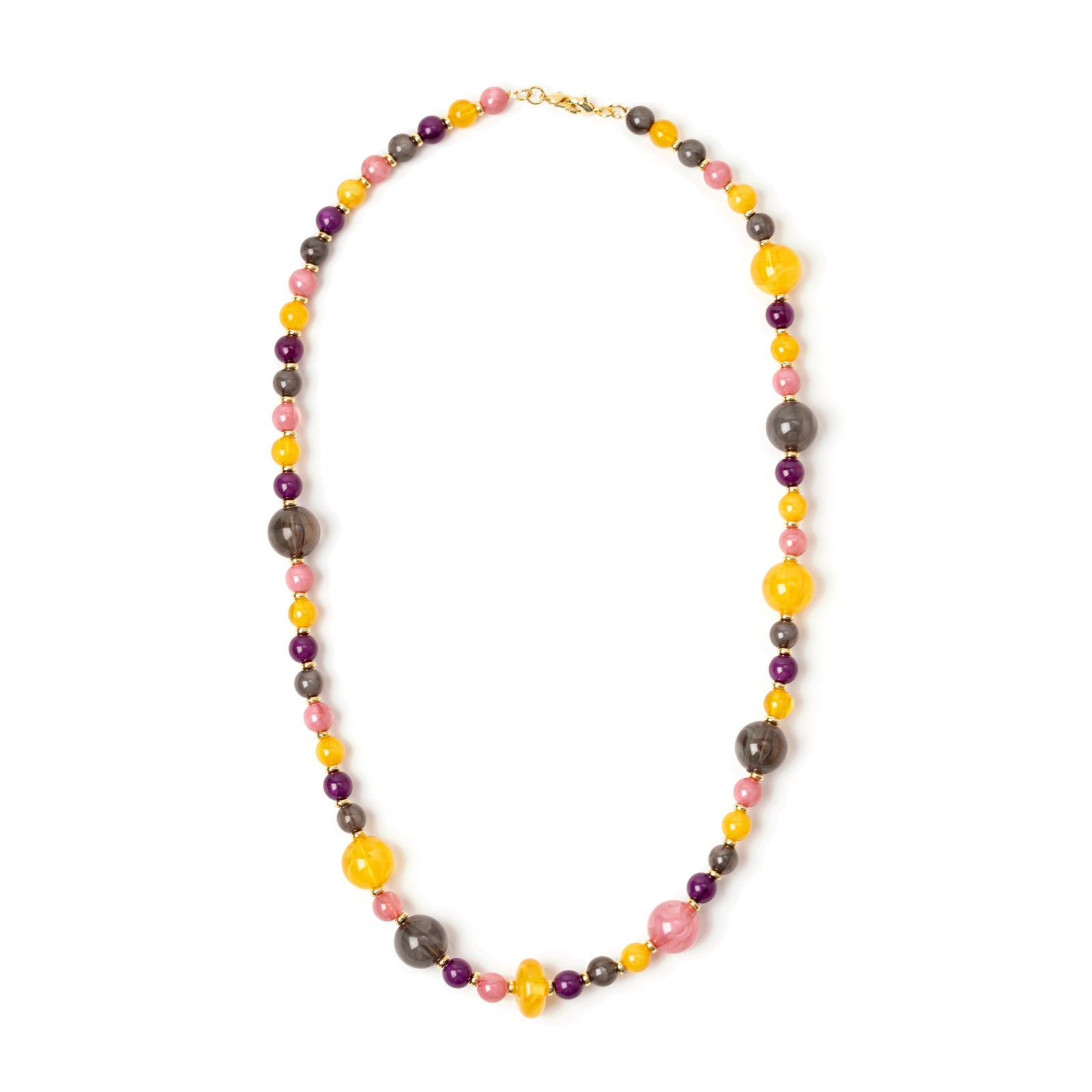 Collana boule grandi e piccole Ester - Multicolor - Sodini Bijoux