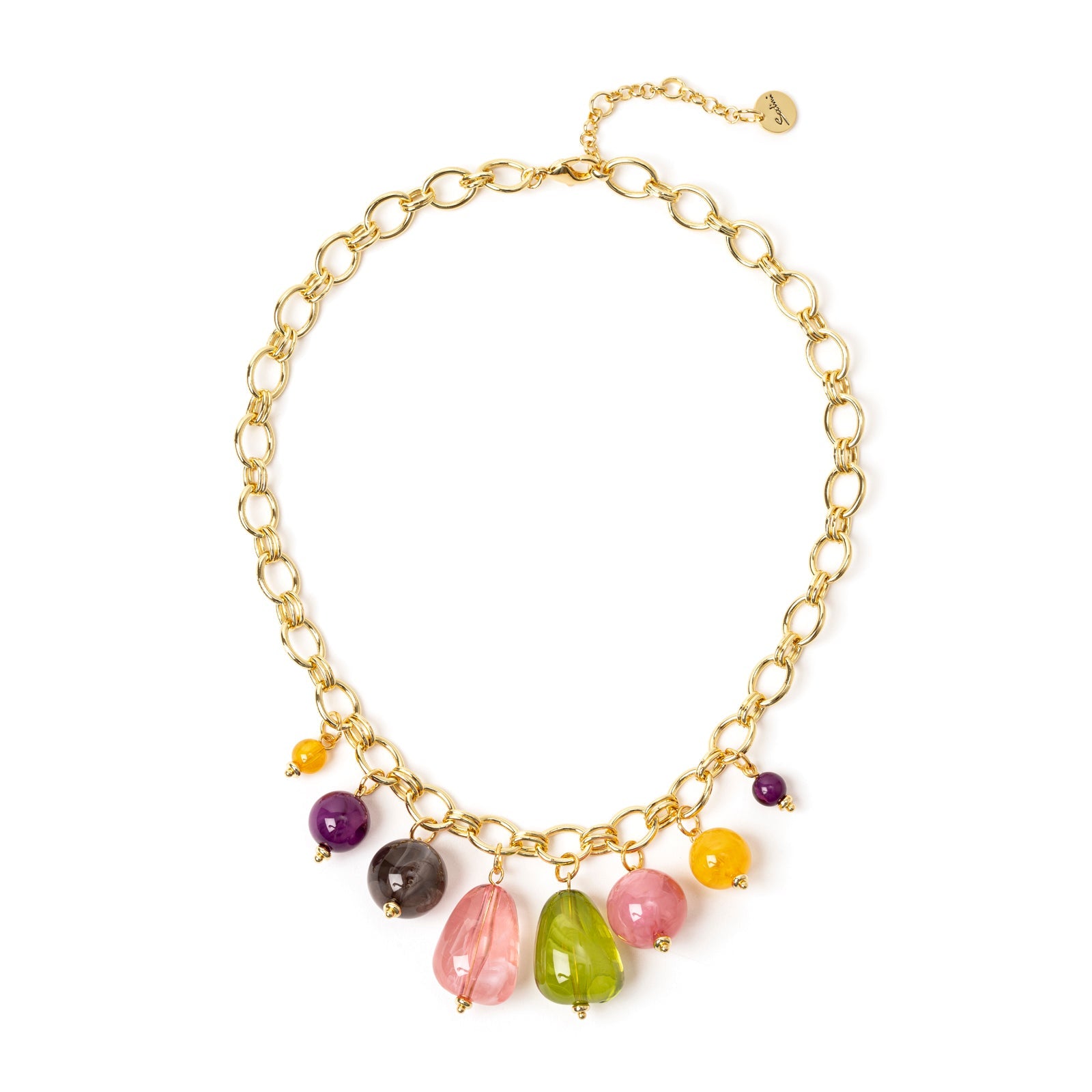 Girocollo con pendenti Ester - Multicolor - Sodini Bijoux
